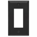 Westek BLK Rocker Wall Plate 163RMB